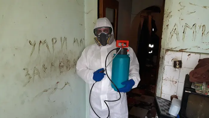 Целта на дезинфекцията - убиване на микроби